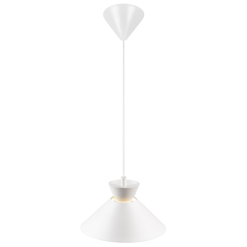 Nordlux Dial 25 Pendelleuchte Weiß E27 dimmbar dekorative Leuchte